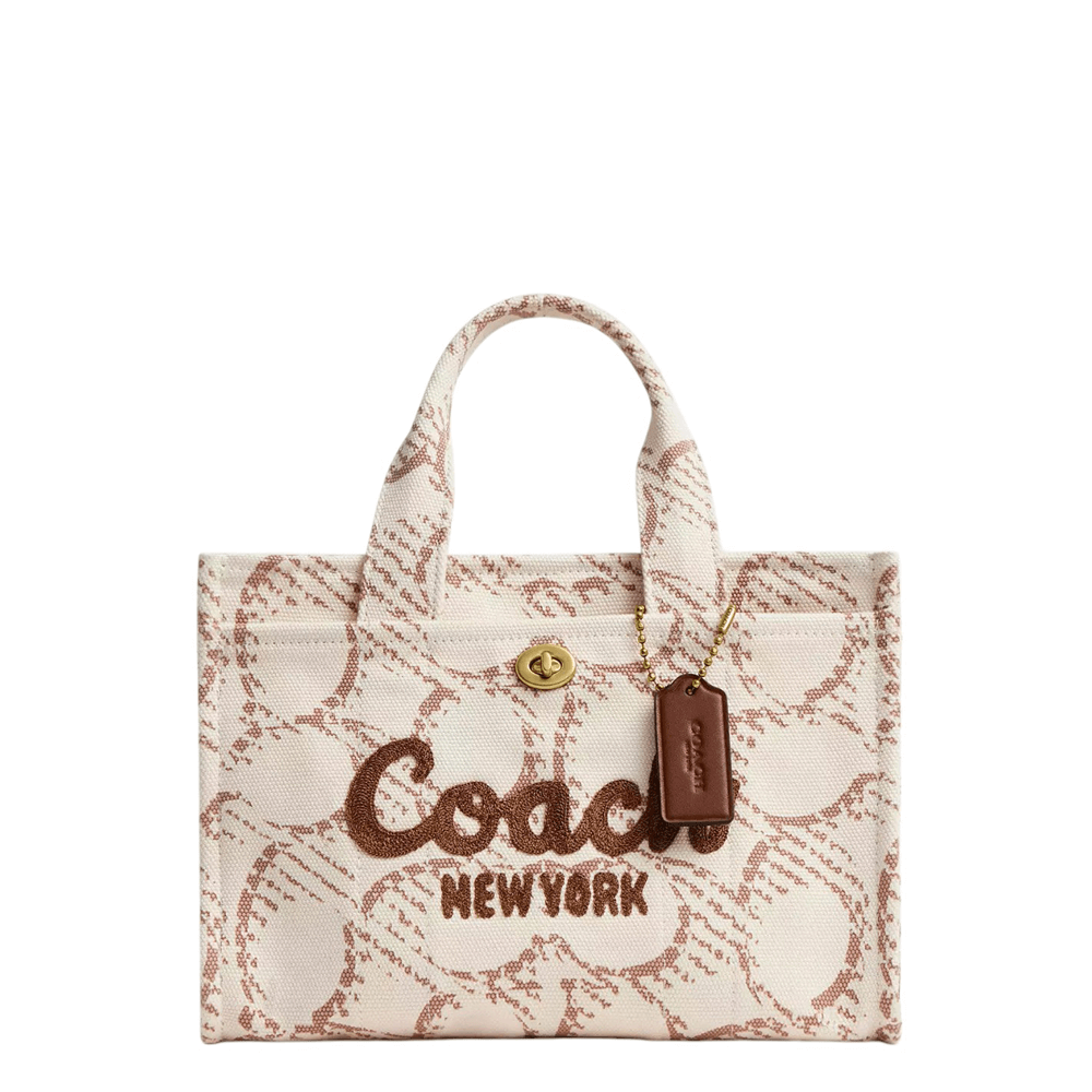 Coach Cargo Tote 26 with Signature Canvas